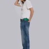Italy Muse Straight-Leg-Jeans