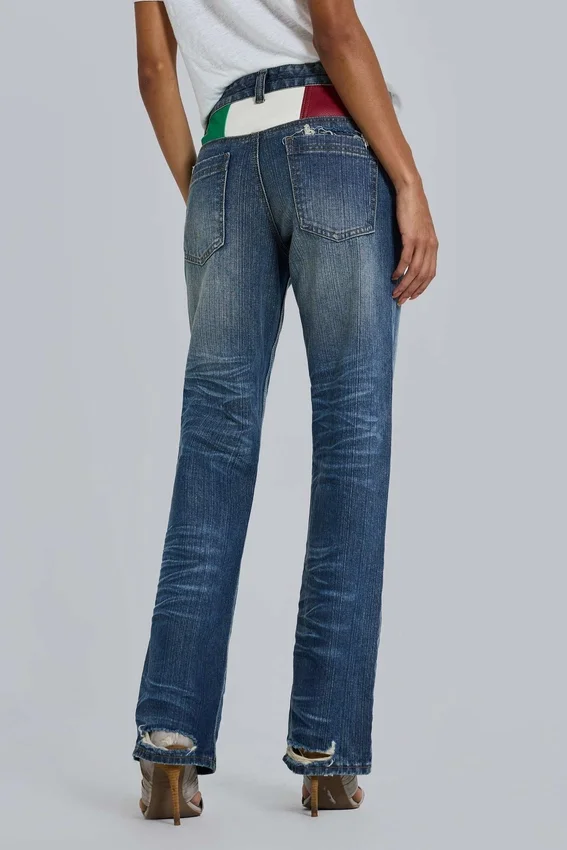 Italy Muse Straight-Leg-Jeans