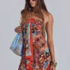 Ixia Chiffon-Bandana-Schal-Kleid
