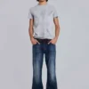 Jude Bootcut-Jeans in Vintage-Waschung
