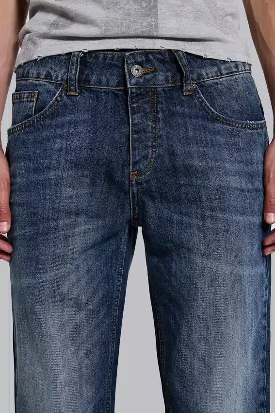 Jude Bootcut-Jeans in Vintage-Waschung