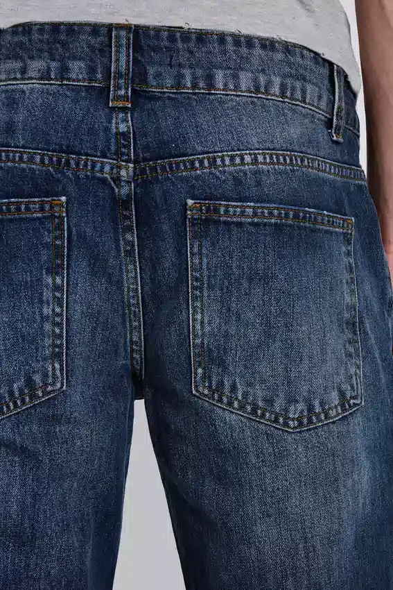 Jude Bootcut-Jeans in Vintage-Waschung