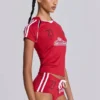 Keine typischen Cheerleader-Football-Minishorts