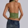 Kelsey Skinny-Bootcut-Jeans mit niedriger Leibhöhe in dunkler Waschung