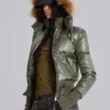 Khaki-farbene Mercury-Jacke