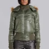 Khaki-farbene Mercury-Jacke