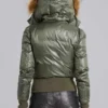 Khaki-farbene Mercury-Jacke