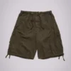 Khaki Parachute Cargo-Baggy-Shorts