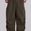 Khaki Parachute Cargo-Hose