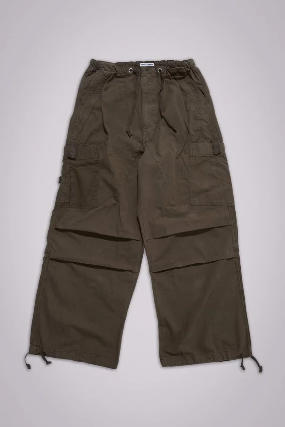 Khaki Parachute Cargo-Hose