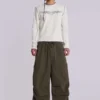Khaki Parachute Cargo-Hose