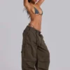 Khaki Parachute Cargo-Hose