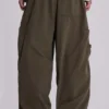 Khaki Parachute Cargo-Hose