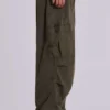 Khaki Parachute Cargo-Hose