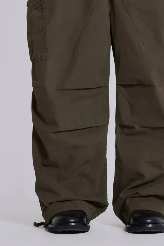 Khaki Parachute Cargo-Hose