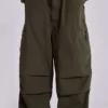 Khaki Parachute Cargo-Hose