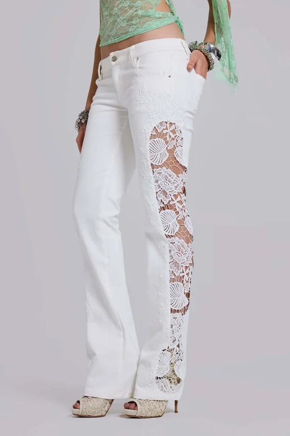 Lace Cooper Bootcut-Jeans