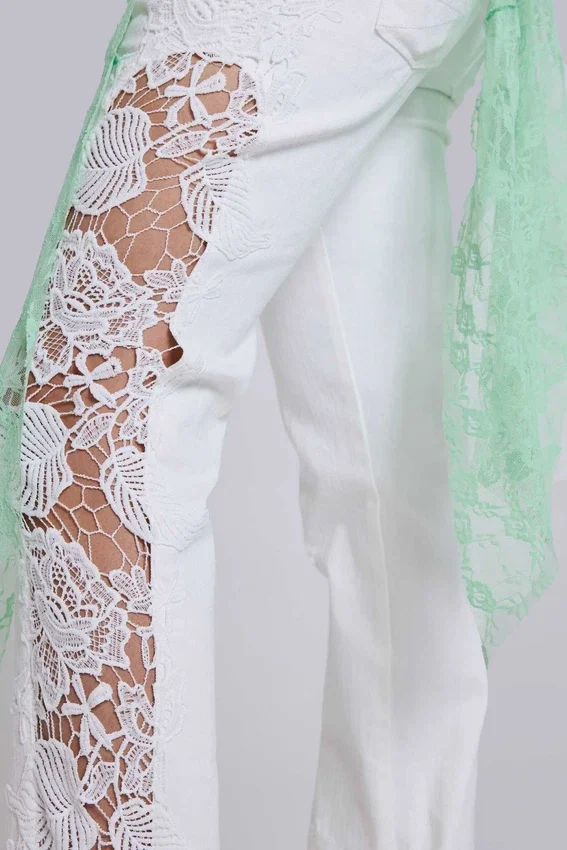 Lace Cooper Bootcut-Jeans