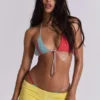 Lemon Velours-Minishorts
