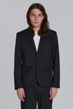 Libertine Slim-Fit-Blazer mit Nadelstreifen