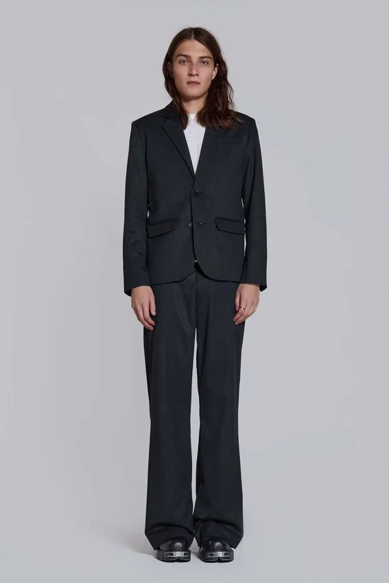 Libertine Slim-Fit-Blazer mit Nadelstreifen