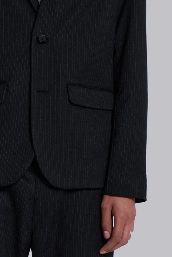 Libertine Slim-Fit-Blazer mit Nadelstreifen