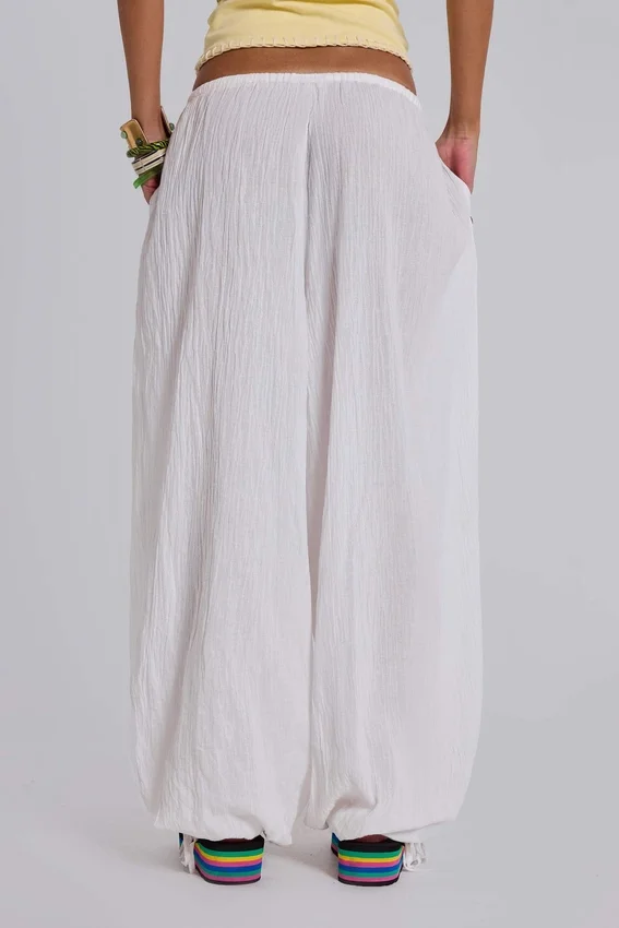Livara Ballonhose mit Knöpfen