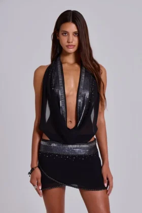 Lumae – Verziertes Minikleid