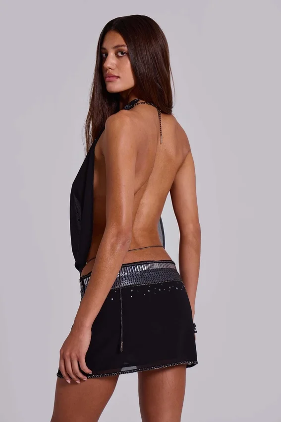 Lumae – Verziertes Minikleid