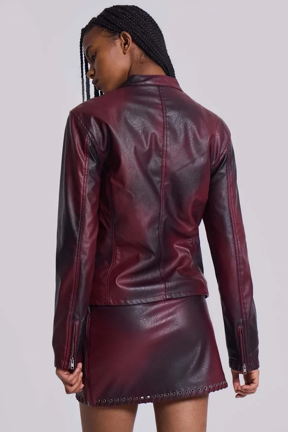 Oxblood Piston-Jacke