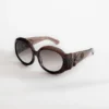 Majorette Oversized-Sonnenbrille in rundem Design in Braun