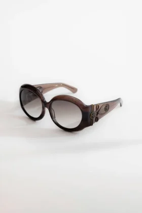 Majorette Oversized-Sonnenbrille in rundem Design in Braun