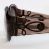Majorette Oversized-Sonnenbrille in rundem Design in Braun