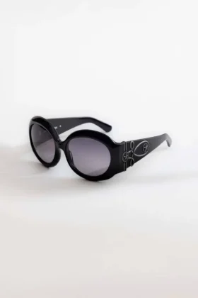 Majorette Oversized-Sonnenbrille in Schwarz