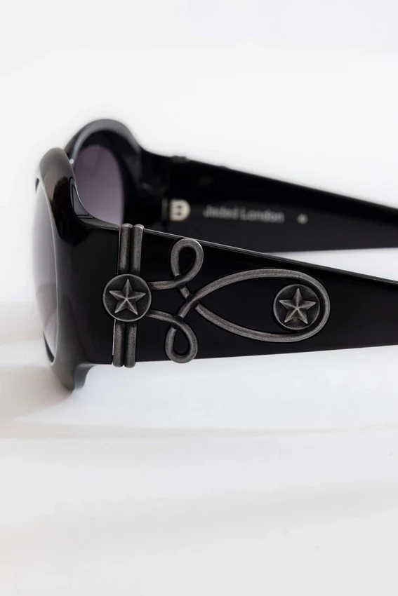 Majorette Oversized-Sonnenbrille in Schwarz