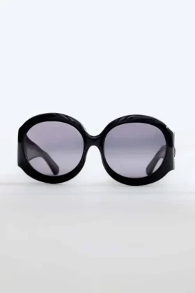 Majorette Oversized-Sonnenbrille in Schwarz