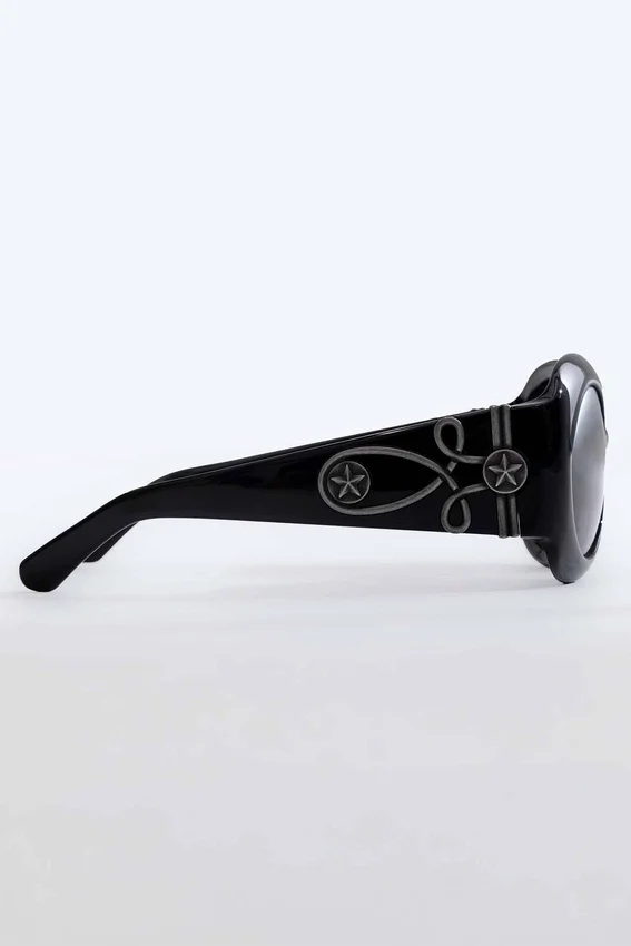 Majorette Oversized-Sonnenbrille in Schwarz