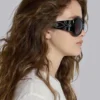 Majorette Oversized-Sonnenbrille in Schwarz