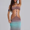 Marilis Ombré-Maxikleid