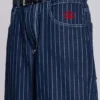 Marineblaue Ollie Pinstripe XL Colossus Jeans