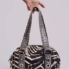 Marza PU-Leder-Tasche mit Nieten in Zebra-Optik