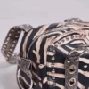 Marza PU-Leder-Tasche mit Nieten in Zebra-Optik