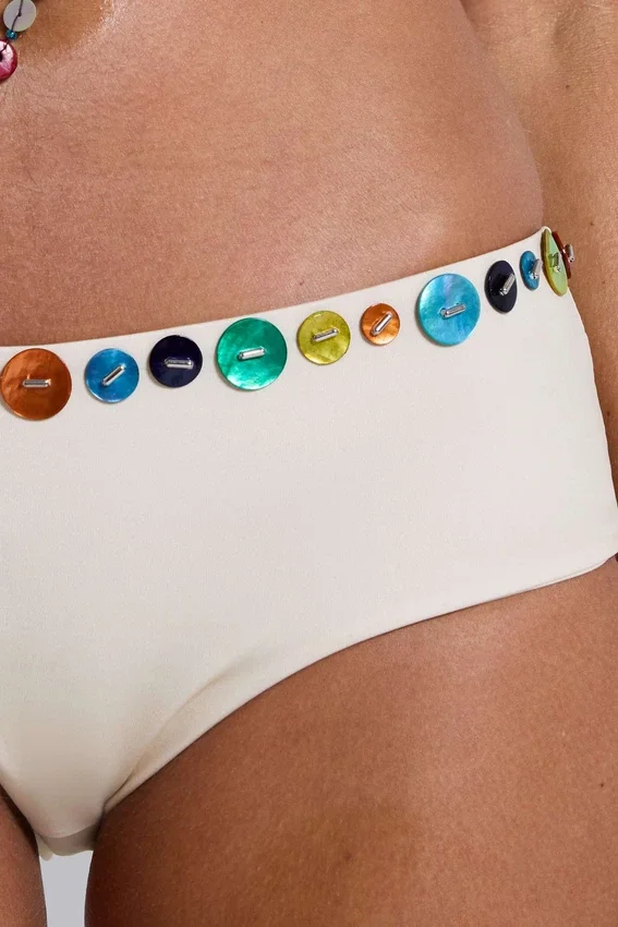 Mavie Mini-Shorts mit Knöpfen