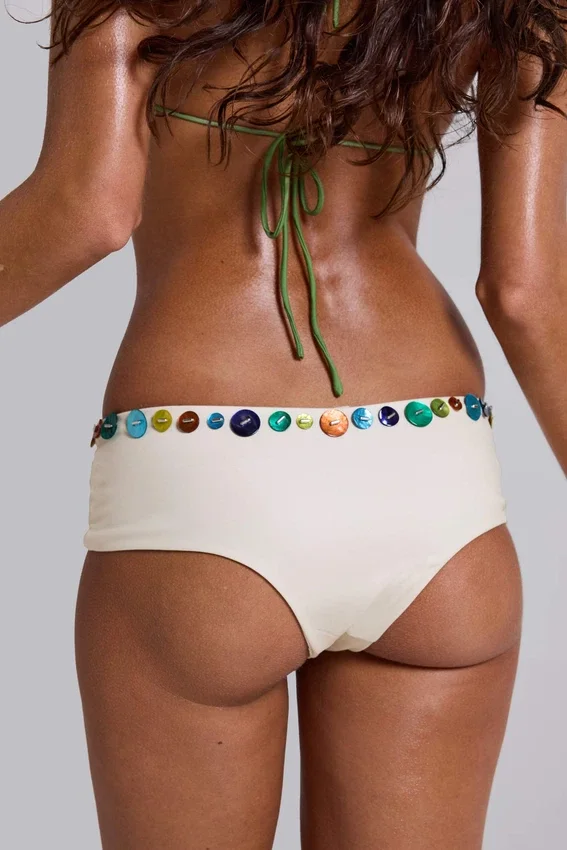 Mavie Mini-Shorts mit Knöpfen