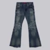 Mid Blue Drift Bootcut-Jeans