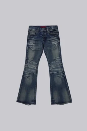 Mid Blue Drift Bootcut-Jeans