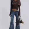 Mid Blue Drift Bootcut-Jeans