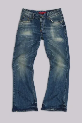 Mid Wash Blue Jude Bootcut-Jeans