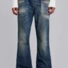Mid Wash Blue Jude Bootcut-Jeans