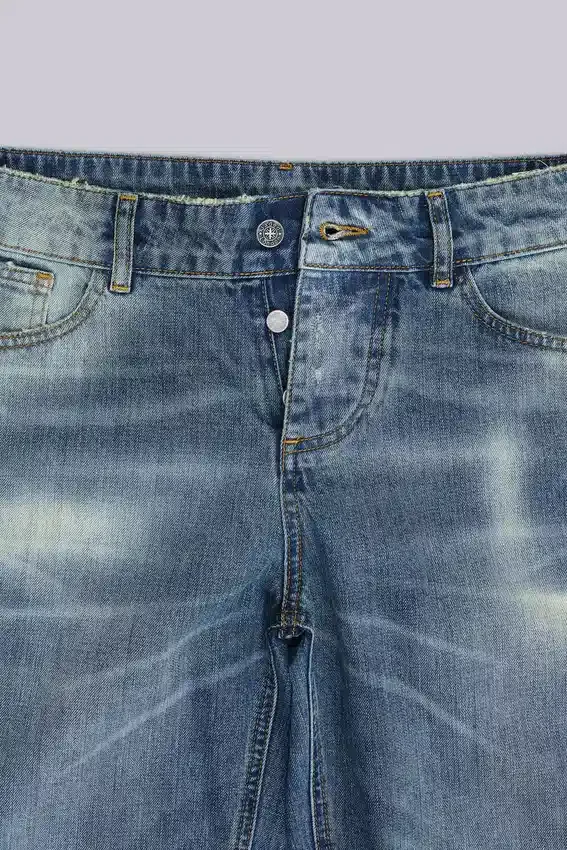 Mid Wash Blue Jude Bootcut-Jeans